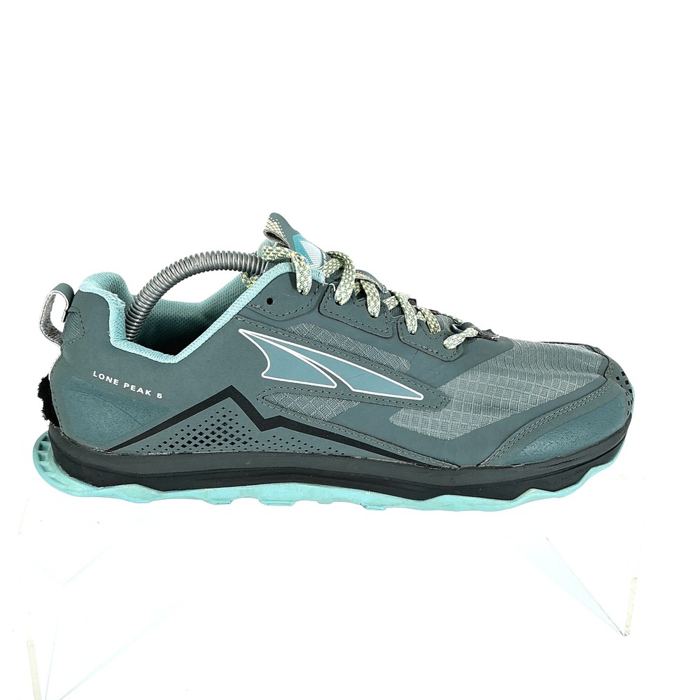 Altra Lone Peak 5 Womens Size 11 Trail Running Shoes Balsam Green